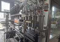 PLC Yüksek Viskoziteli Sıvı Dolum Makinesi Servo Sos Dolum Makinesi
