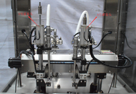 Otomatik Yuvarlak Şişe Servo Deterjan Dolum Makinesi Gümüş Gri Hareketli