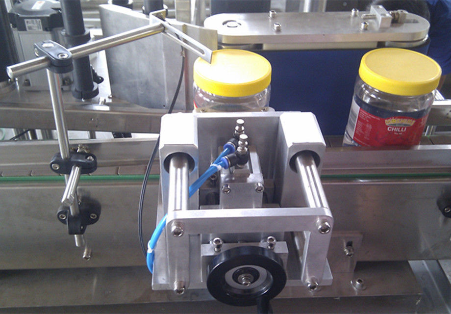 PLC Dokunmatik Otomatik Yapışkanlı Etiketleme Makinası 316L 600 Kilogram