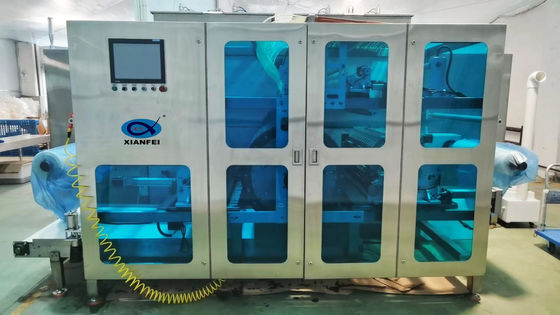 500 Pods/Capsules Per Min Deterjan Pod Yapma Makinesi Kapasitesi 2800kg